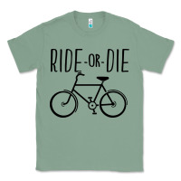 Sage ride or die bicycle Classic Tee - artisFamous