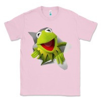 Bubblegum Pink kermit the frog Classic Tee - artisFamous