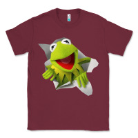 Burgundy kermit the frog Classic Tee - artisFamous