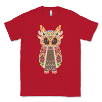 Red Native OWL Classic Tee - artisFamous