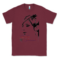 Burgundy Design barbra streisand Classic Tee - artisFamous