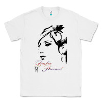 White Design barbra streisand Classic Tee - artisFamous