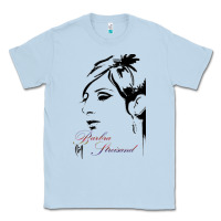Dusty Blue Design barbra streisand Classic Tee - artisFamous