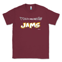 Burgundy rockapella Classic Tee - artisFamous