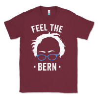Burgundy bernie sanders for now Classic Tee - artisFamous