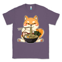 Lavender shiba inu dog ramen Classic Tee - artisFamous