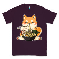 Plum shiba inu dog ramen Classic Tee - artisFamous