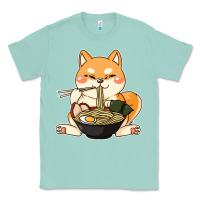 Seafoam shiba inu dog ramen Classic Tee - artisFamous