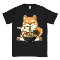 Black shiba inu dog ramen Classic Tee - artisFamous