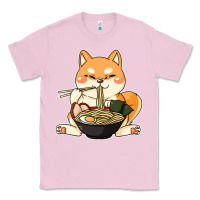 Bubblegum Pink shiba inu dog ramen Classic Tee - artisFamous