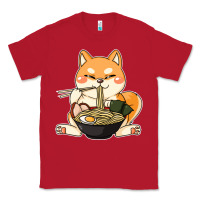 Red shiba inu dog ramen Classic Tee - artisFamous