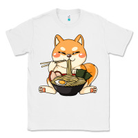 White shiba inu dog ramen Classic Tee - artisFamous