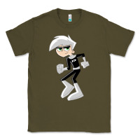Army Green danny phantom run Classic Tee - artisFamous