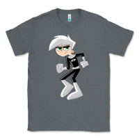 Charcoal Heather danny phantom run Classic Tee - artisFamous