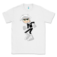 White danny phantom run Classic Tee - artisFamous