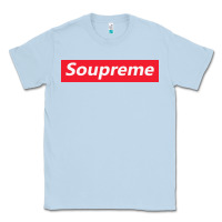 Dusty Blue SOUPREME Classic Tee - artisFamous