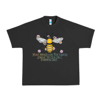 Pigment Black Kinda Words Are Like Honey Sweet To The Soul Urban Heavy Tee - CowhideDigitalArt