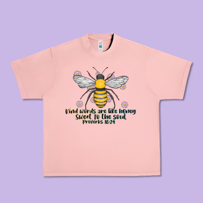 Kinda Words Are Like Honey Sweet To The Soul Urban Heavy Tee Designed By Cowhidedigitalart