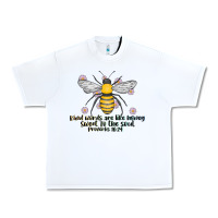 White Kinda Words Are Like Honey Sweet To The Soul Urban Heavy Tee - CowhideDigitalArt