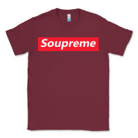 Burgundy SOUPREME Classic Tee - artisFamous