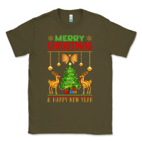 Army Green merry christmas Classic Tee - artisFamous