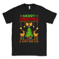 Black merry christmas Classic Tee - artisFamous