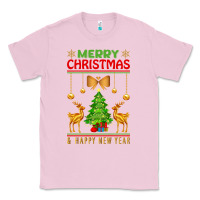 Bubblegum Pink merry christmas Classic Tee - artisFamous