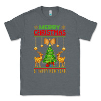 Charcoal Heather merry christmas Classic Tee - artisFamous