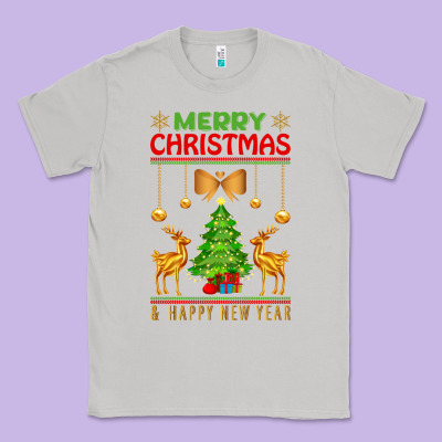 Merry Christmas Classic Tee Designed By Artisfamous