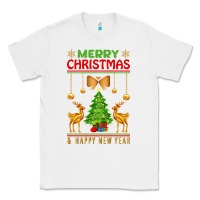 White merry christmas Classic Tee - artisFamous