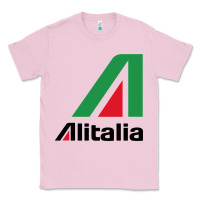 Bubblegum Pink alitalia Classic Tee - artisFamous