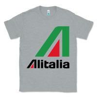 Heather Grey alitalia Classic Tee - artisFamous