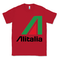 Red alitalia Classic Tee - artisFamous