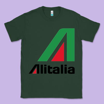 Alitalia Classic Tee Designed By Artisfamous