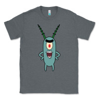Charcoal Heather plankton Classic Tee - artisFamous