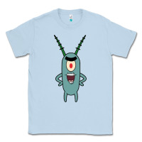 Dusty Blue plankton Classic Tee - artisFamous