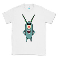 White plankton Classic Tee - artisFamous