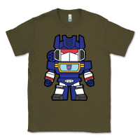 Army Green soundwave transformers chibi Classic Tee - artisFamous