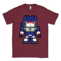 Burgundy soundwave transformers chibi Classic Tee - artisFamous