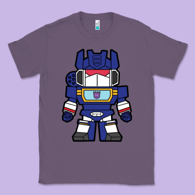 Soundwave Transformers Chibi Classic Tee Designed By Artisfamous