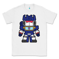 White soundwave transformers chibi Classic Tee - artisFamous