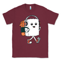 Burgundy sushi cool Classic Tee - artisFamous