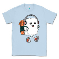 Dusty Blue sushi cool Classic Tee - artisFamous