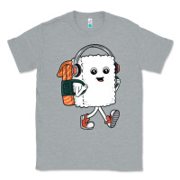 Heather Grey sushi cool Classic Tee - artisFamous