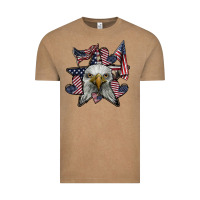 Eagle Star Png Vintage Tee | Teevron