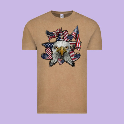 Eagle Star Png Vintage Tee Designed By Sublimationcraftshop