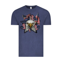 Vintage Denim eagle star png Vintage Tee - SublimationCraftShop