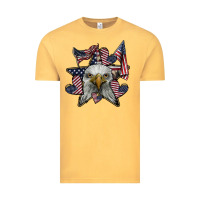 Vintage Mustard eagle star png Vintage Tee - SublimationCraftShop