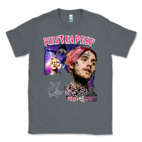 Charcoal Heather lil peep Classic Tee - artisFamous