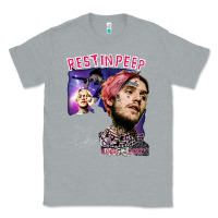 Heather Grey lil peep Classic Tee - artisFamous